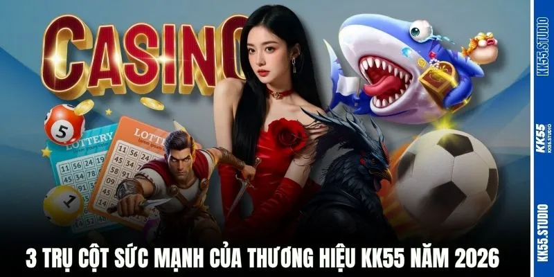  3 trụ cột sức mạnh của thương hiệu KK55 năm 2026