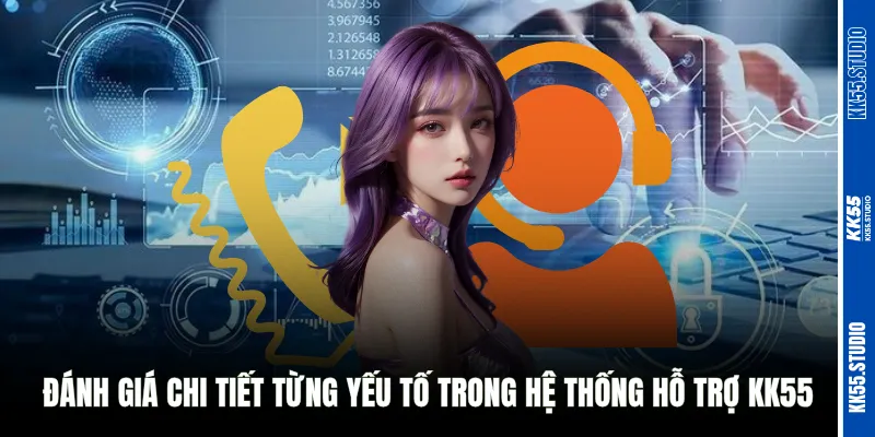 Đánh giá chi tiết từng yếu tố trong hệ thống hỗ trợ KK55