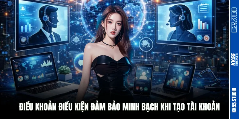 Điều khoản điều kiện đảm bảo minh bạch khi tạo tài khoản