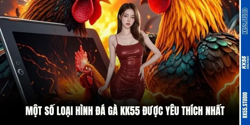 Một số loại hình đá gà KK55 được yêu thích nhất