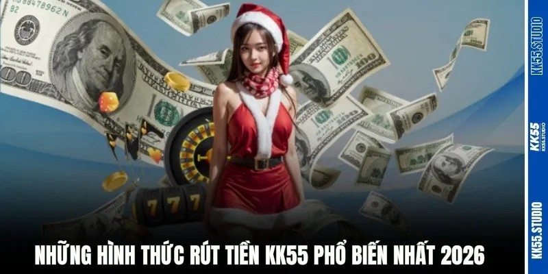 Những hình thức rút tiền KK55 phổ biến nhất 2026