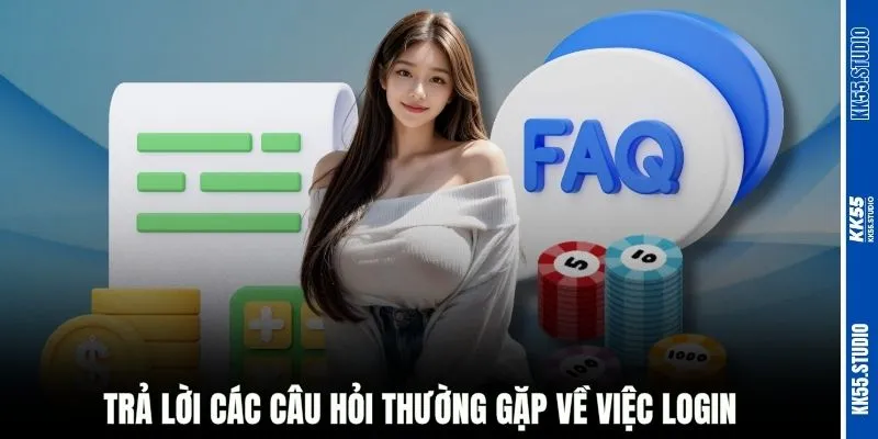 Trả lời các câu hỏi thường gặp về việc login